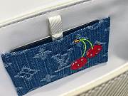 Kitlife Louis Vuitton x TM Twist PM Bag White Cherry M13239 19x15x7cm - 2