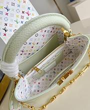 Kitlife Louis Vuitton x TM Capucines Bag Green M14101 27x17.39cm - 3