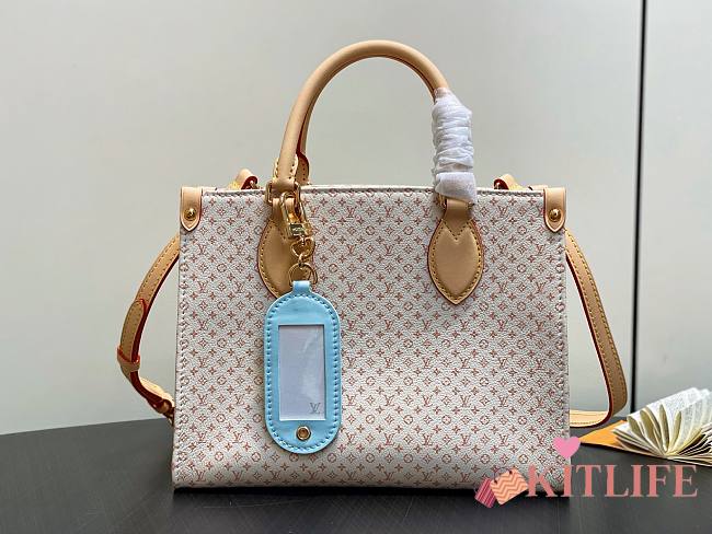 Kitlife Lousi Vuitton OnTheGo PM Bag Dune M15138 25x19x11.5cm - 1