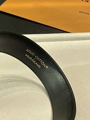 Kitlife Louis Vuitton Black Tri-color Headband - 6
