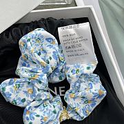 Kitlife Celine Hair Scrunchies Blue Flower - 6
