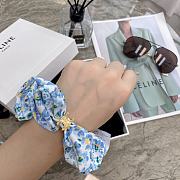 Kitlife Celine Hair Scrunchies Blue Flower - 5