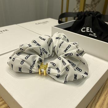 Kitlife Celine Hair Scrunchie White