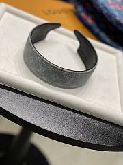 Kitlife Louis Vuitton Black Denim Headband - 1