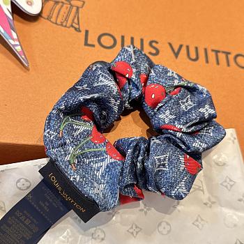 Kitlife Louis Vuitton x TM Cherry Blue Denim Rubber Band