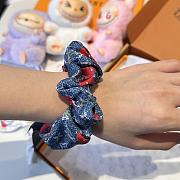 Kitlife Louis Vuitton x TM Cherry Blue Denim Rubber Band - 4