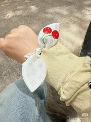 Kitlife Louis Vuitton x TM Cherry White Rubber Band - 2