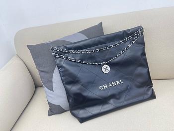 Kitlife Chanel 22 Bag Black AS3260 35x37x7cm