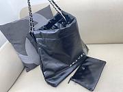 Kitlife Chanel 22 Bag Black AS3260 35x37x7cm - 4