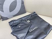 Kitlife Chanel 22 Bag Black AS3260 35x37x7cm - 2
