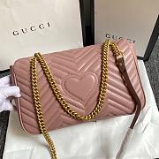 Kitlife Gucci Marmont Large Shoulder Bag Beige 31x19x7cm - 4