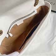 Kitlife Gucci Marmont Large Shoulder Bag White 31x19x7cm - 5