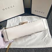 Kitlife Gucci Marmont Large Shoulder Bag White 31x19x7cm - 4