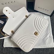 Kitlife Gucci Marmont Large Shoulder Bag White 31x19x7cm - 3