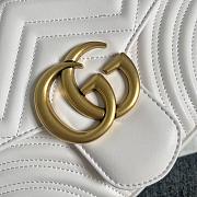 Kitlife Gucci Marmont Large Shoulder Bag White 31x19x7cm - 2