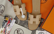 Kitlife Hermes Oran Sandals in Beige - 2