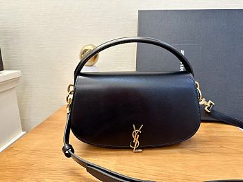 Kitlife YSL Voltaire In Box Bag Black 787671 24x15x5cm