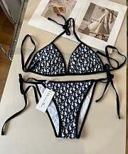 Kitlife Dior Classic Bikini Dark Black & White - 1