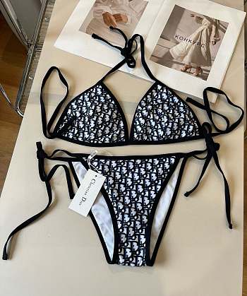 Kitlife Dior Classic Bikini Dark Black & White