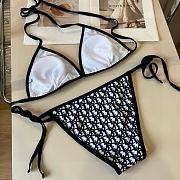 Kitlife Dior Classic Bikini Dark Black & White - 2