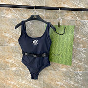 Kitlife Loewe Swimsuit White / Black - 5