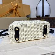 Kitlife Louis Vuitton Capucines Bag Rattan And Black Leather M26003 21x8x14cm - 2