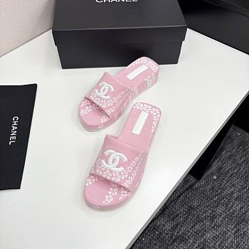 Kitlife Chanel 2025 Printed Slippers Pink