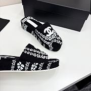 Kitlife Chanel 2025 Printed Slippers Black - 6