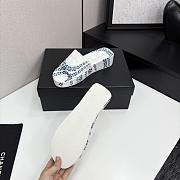Kitlife Chanel 2025 Printed Slippers White & Blue - 6
