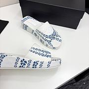 Kitlife Chanel 2025 Printed Slippers White & Blue - 3