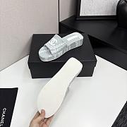 Kitlife Chanel 2025 Printed Slippers White & Grey - 6
