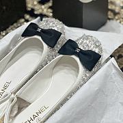 Kitlife Chanel 2025 Diamond White Slingbacks - 5