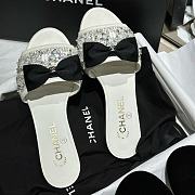 Kitlife Chanel 2025 Diamond White Slides - 6