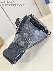 Kitlife Louis Vuitton Rush Waist Bag Black M14920 15x8x30cm - 2