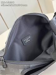 Kitlife Louis Vuitton Rush Waist Bag Black M14920 15x8x30cm - 6