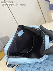 Kitlife Louis Vuitton Trio Messenger Bag Light Blue M14781 18.5x7x25cm - 5