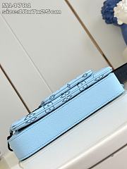 Kitlife Louis Vuitton Trio Messenger Bag Light Blue M14781 18.5x7x25cm - 3