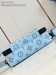 Kitlife Louis Vuitton Alpha Bag Light Blue M14790 11x18.5x6.5cm  - 4