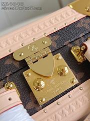 Kitlife Louis Vuitton x TM Mini Square Trunk Bag Cherry M14040 17x17x8cm - 4