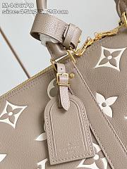 Kitlife Louis Vuitton Keepall Bandoulière 45 Bag Grey & Beige M46670 45x27x20cm - 4