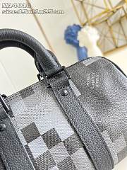 Kitlife Louis Vuitton Keepall Bandoulière 25 Bag Black M14919 25x15x11cm - 4