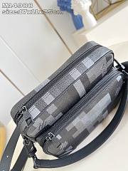 Kitlife Lousi Vuitton Nil Messenger Bag Black M14988 17.5x11x25cm  - 6