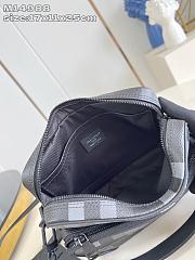 Kitlife Lousi Vuitton Nil Messenger Bag Black M14988 17.5x11x25cm  - 3