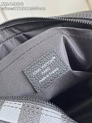 Kitlife Lousi Vuitton Nil Messenger Bag Black M14988 17.5x11x25cm  - 2