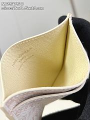 Kitlife Louis Vuitton Card Holder Beige & White M25750 7x0.5x11cm  - 5