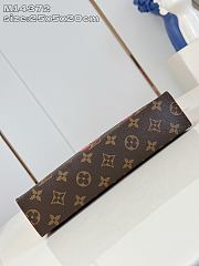 Kitlife Louis Vuitton x TM Toiletry Pouch Brown Cherry M14372 25x5.5x20cm - 2