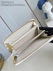 Kitlife Louis Vuitton Zippy Wallet White & Beige M13644 19.5x10.5x2.5cm - 4