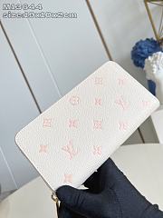 Kitlife Louis Vuitton Zippy Wallet White & Beige M13644 19.5x10.5x2.5cm - 2