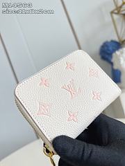 Kitlife Louis Vuitton Zippy Coin Purse Beige & White M14563 11x8.5x2cm  - 3