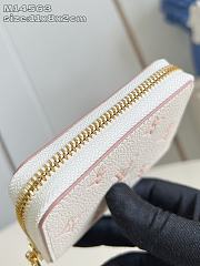 Kitlife Louis Vuitton Zippy Coin Purse Beige & White M14563 11x8.5x2cm  - 2